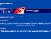 Tablet Screenshot of cncspares.co.uk